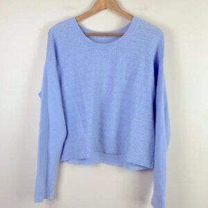 Lululemon Nurture & Nature Pullover Serene Blue